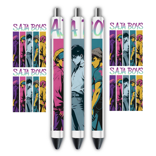 saja boys- Pen wrap 1.3 x 4.3 inches
