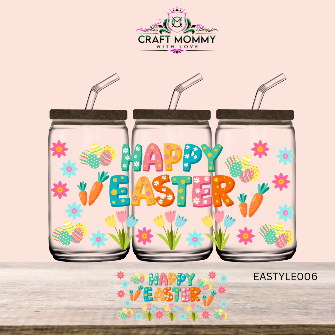 Easter Collection UV DTF Wrap 16oz