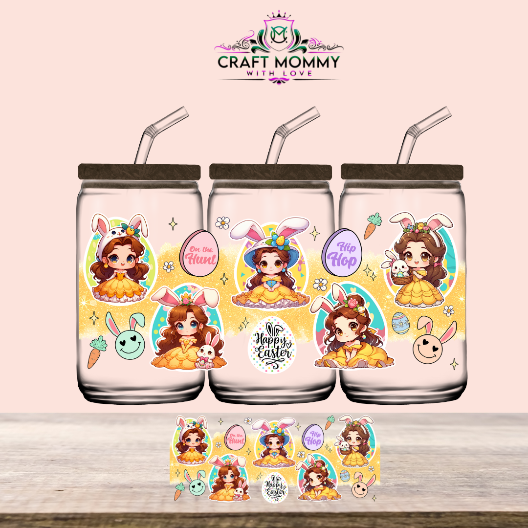 Easter Collection UV DTF Wrap 16oz - Belle