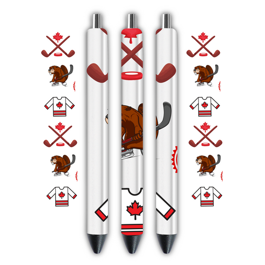 Canada Theme- Pen wrap 1.3 x 4.3 inches