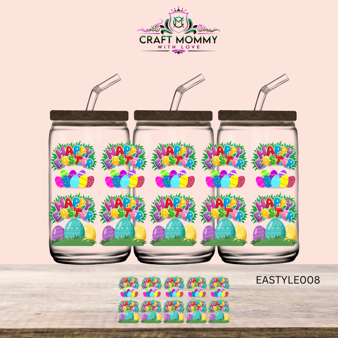 Easter Collection UV DTF Wrap 16oz