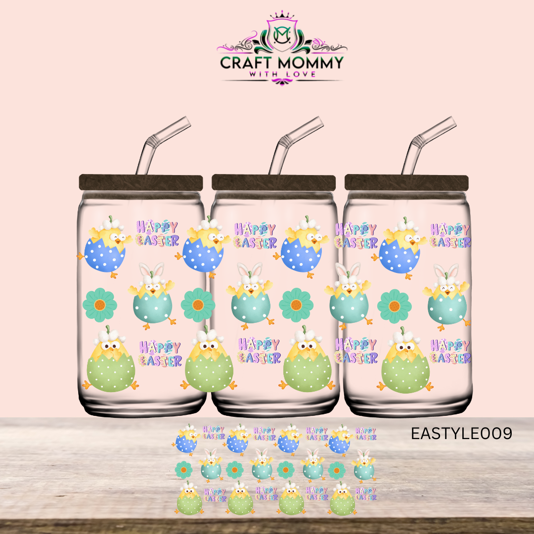 Easter Collection UV DTF Wrap 16oz