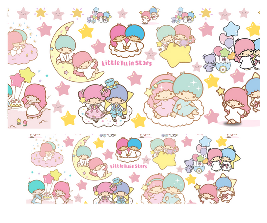 Tumbler Keychain Wrap- Twin Star