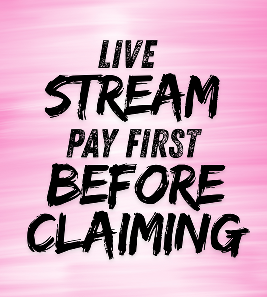 Live shopping claims