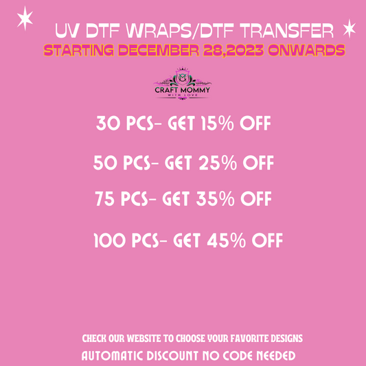 True love frappe - UV DTF WRAP