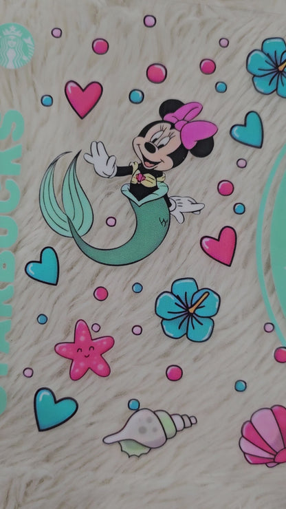 Mermaid Mouse  - UV DTF WRAP