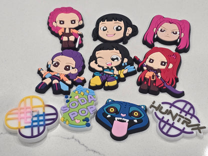 Kpop HUNTRIX bundle croc charms -  $7/10pcs