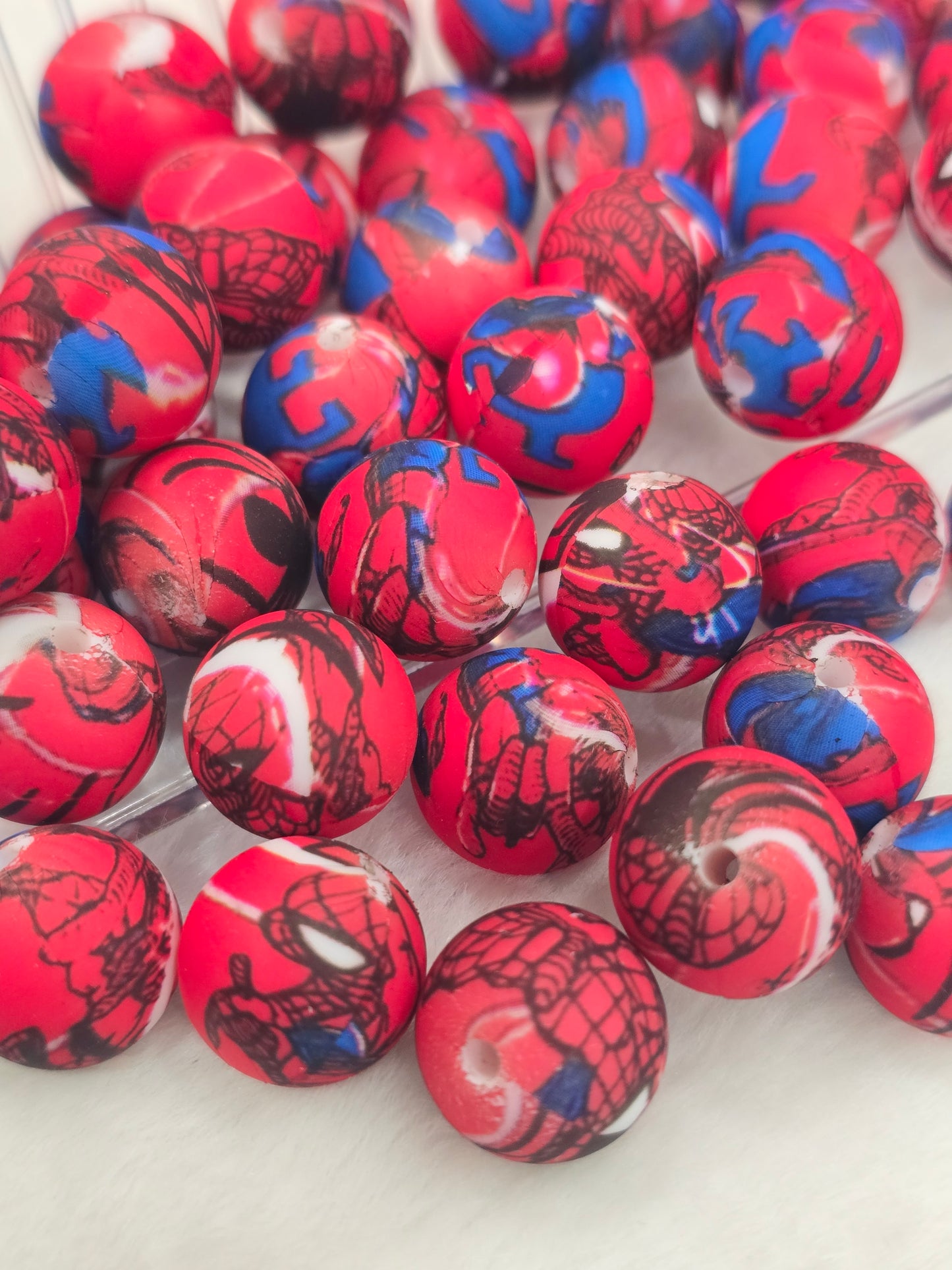 15mm silicon beads pattern SM