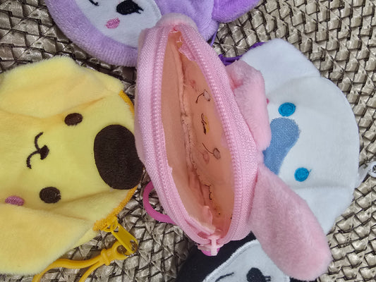 Plushie Wallet Sansan Set 5pcs