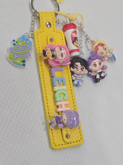 Custom Handmade Personalized Keychain