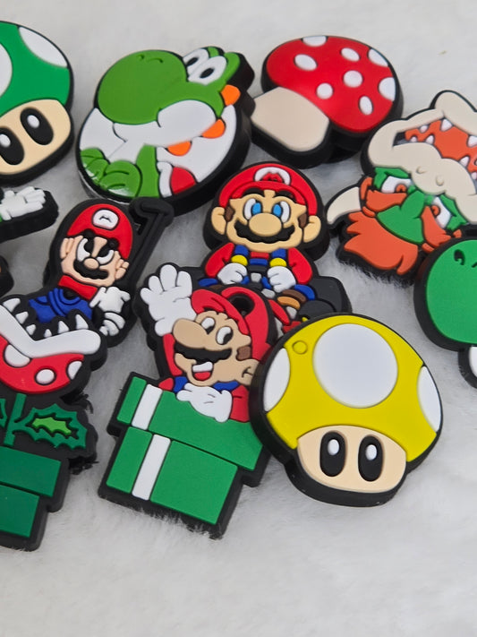 Croc Charms bundle-Mario Brothers - $7/10pcs