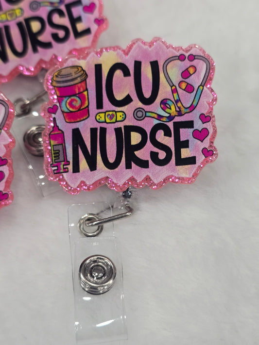 Badge Reels ICU Nurse