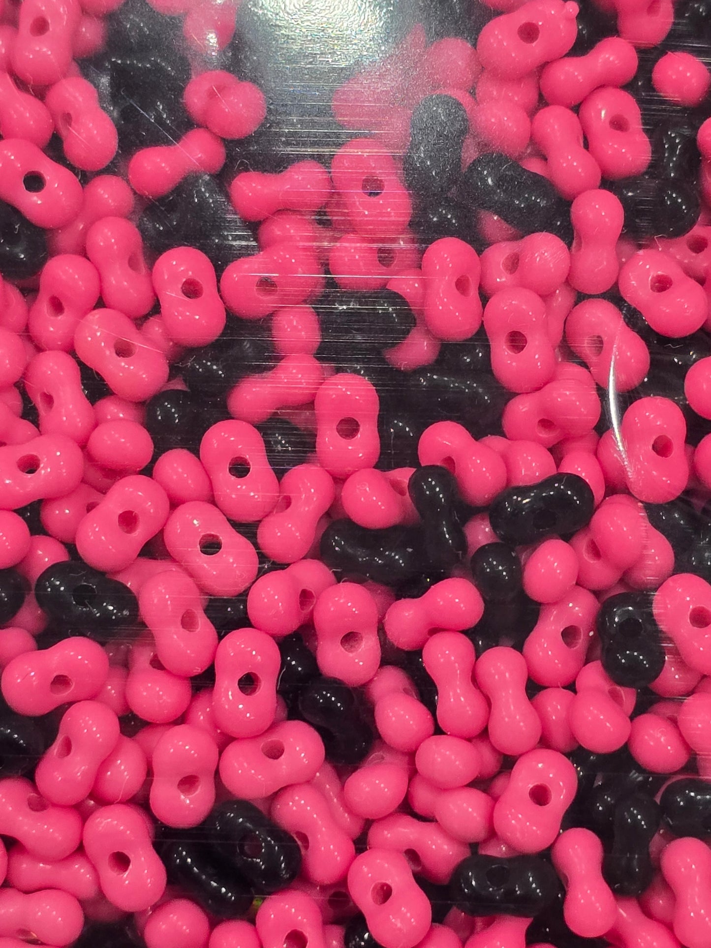 Peanut beads- 4mm 50grams