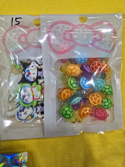 Clearance Charms flat back packs batch #2