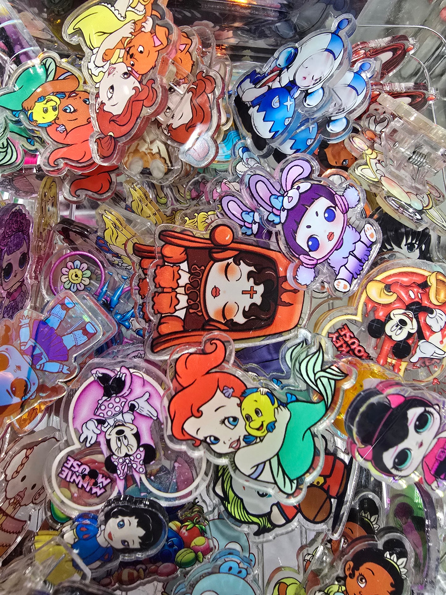 Acrylic Paper Clip Bundle 10pcs/1pack