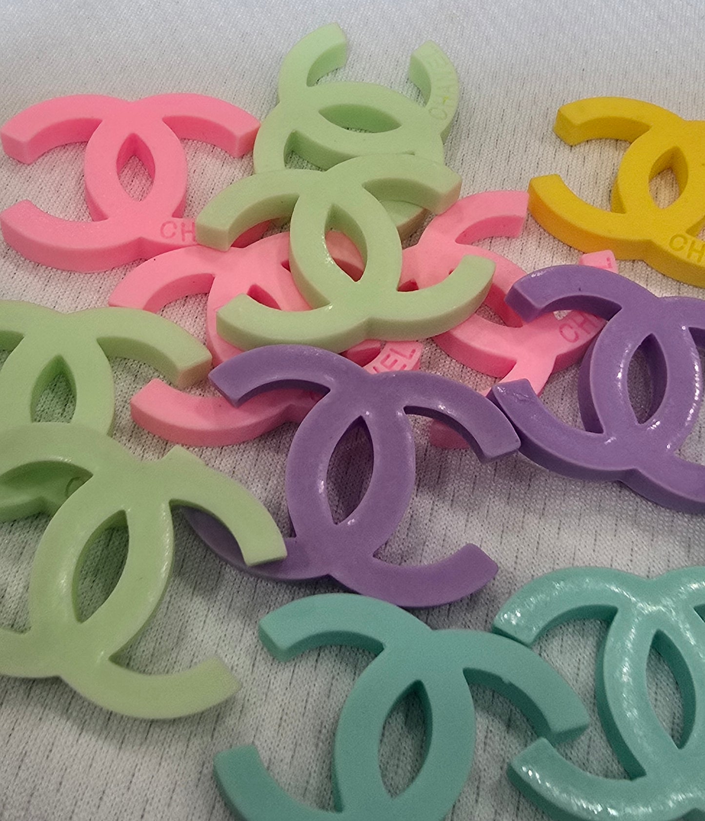CC Pastel Color Flat back charms