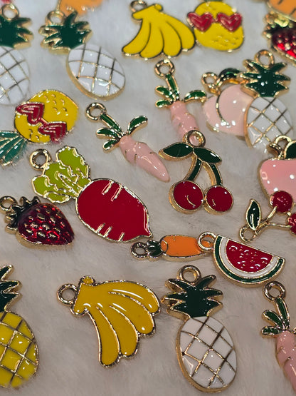 Fruits-Metal Charm Pendant