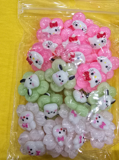 Clearance Charms flat back packs