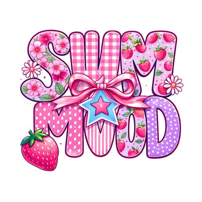 Summer vibes collection -DTF TRANSFER Prints  10 x 10 inches