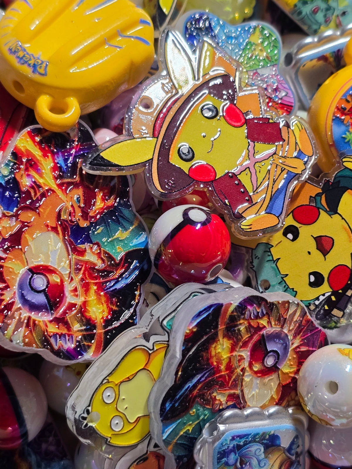 Character Theme Mix Beads-Poke