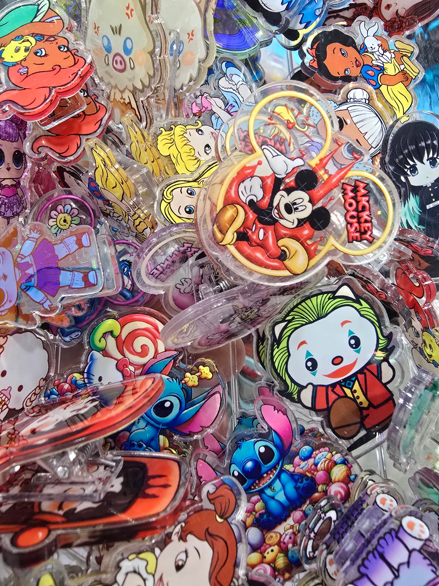Acrylic Paper Clip Bundle 10pcs/1pack