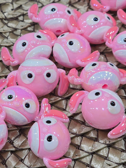 3D Pink Angel Ailen - 5pcs/pack