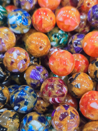 Super shinny milky way AB beads 16mm