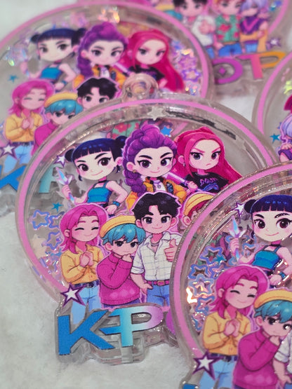 KPDH- Saja boys and huntrix Acrylic Shaker with hole
