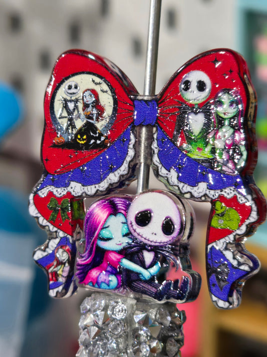 Focal beads- Halloween couple