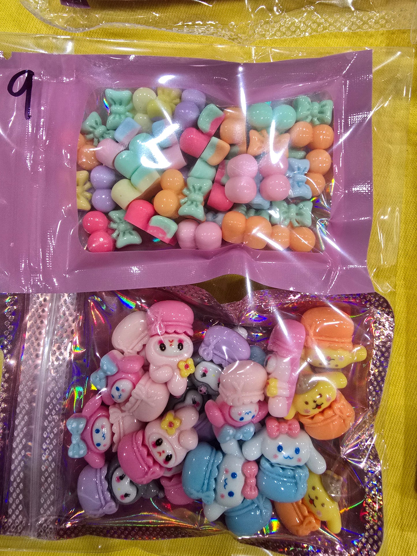Clearance Charms flat back packs batch #2