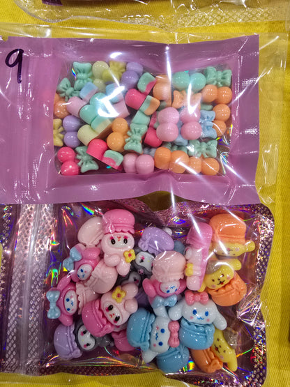Clearance Charms flat back packs batch #2