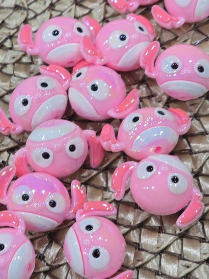 3D Pink Angel Ailen - 5pcs/pack