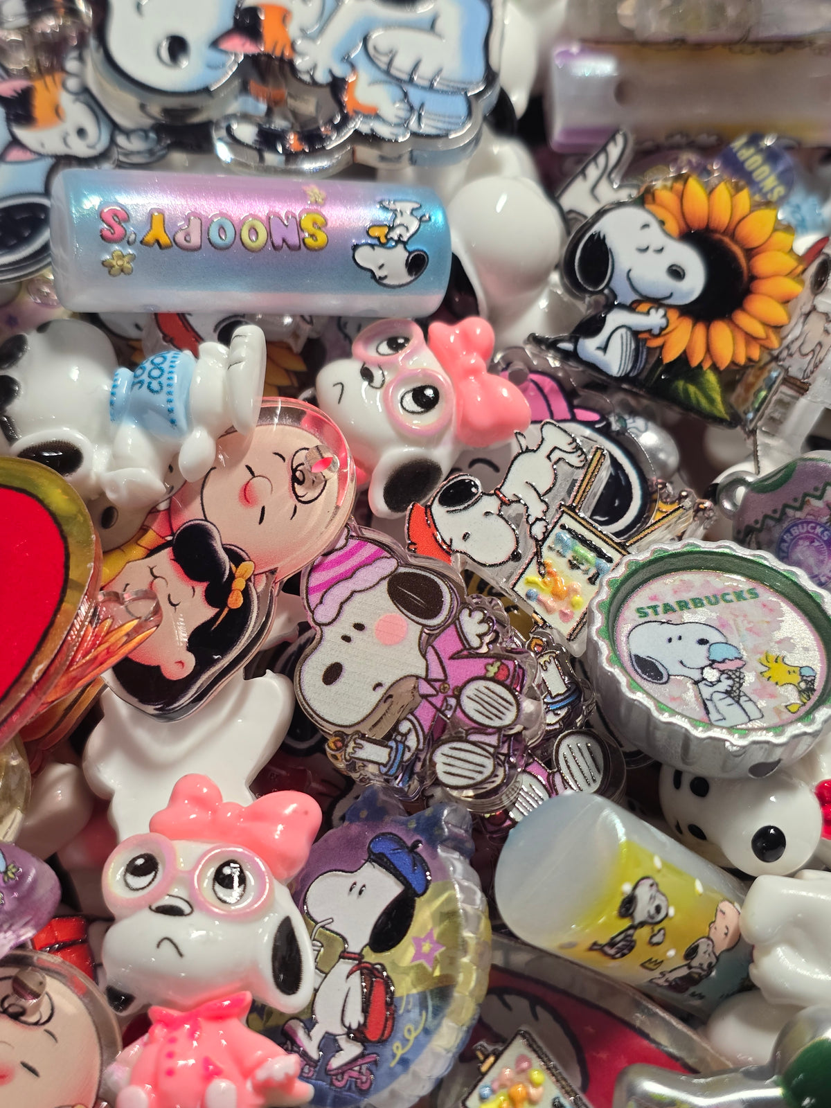 Character Theme Mix Beads-snoopy