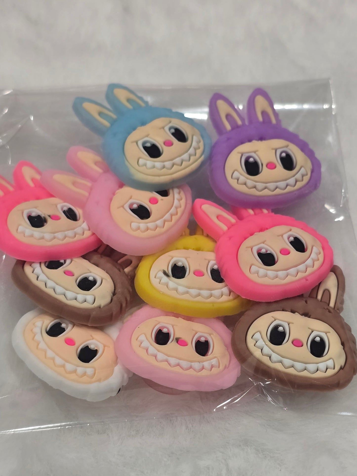 Croc Charms- LaBuBu Head $7/10pcs