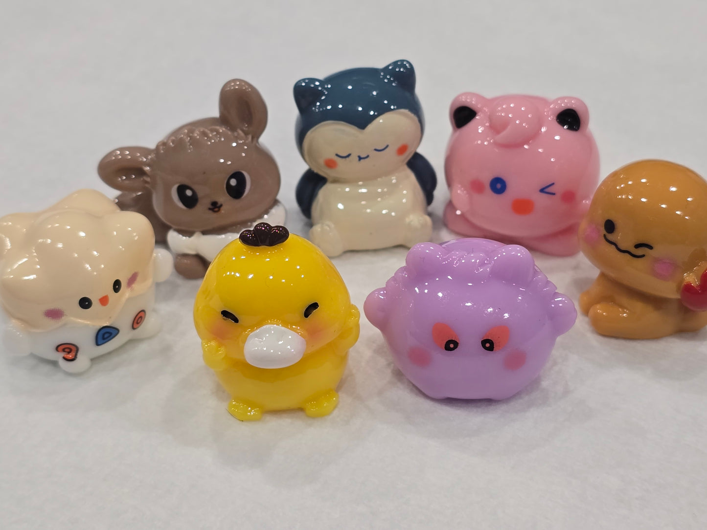 Poke set-  3D charms