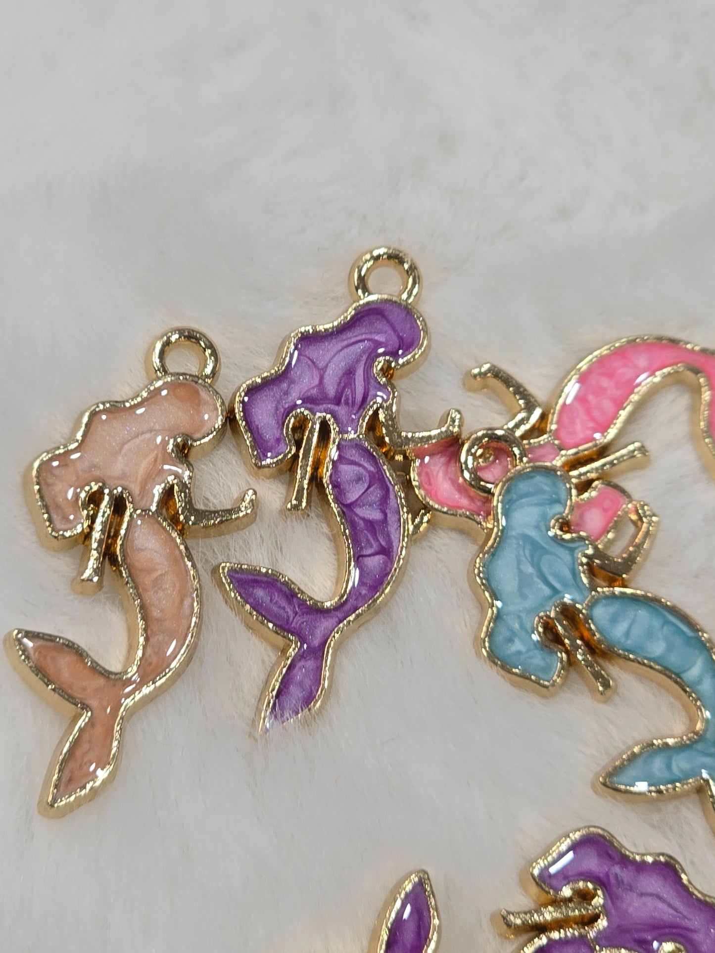 Mermaid Metal pendant charms
