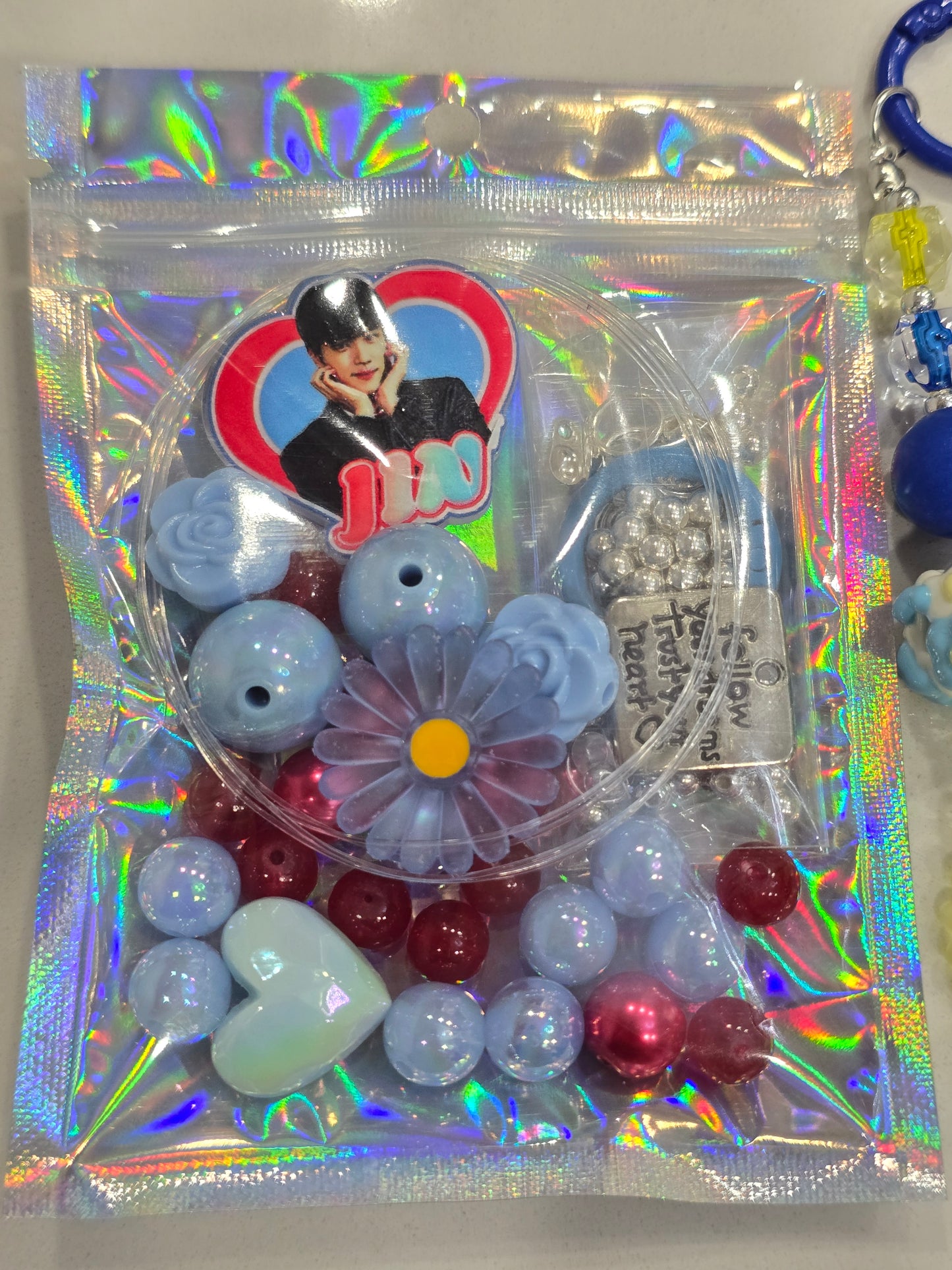 DIY Phone & Bag Keychain Kit – BTS Jin