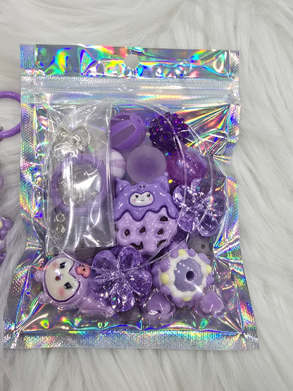DIY Phone & Bag Keychain Kit – Kuko purple cookie