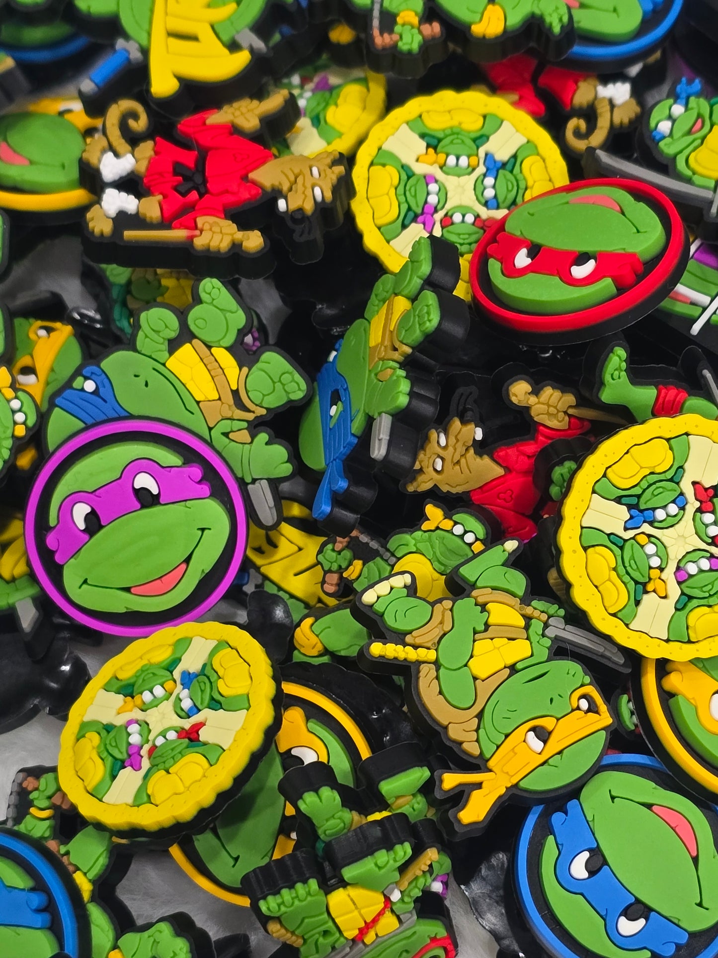 Croc Charms Ninja Turtles