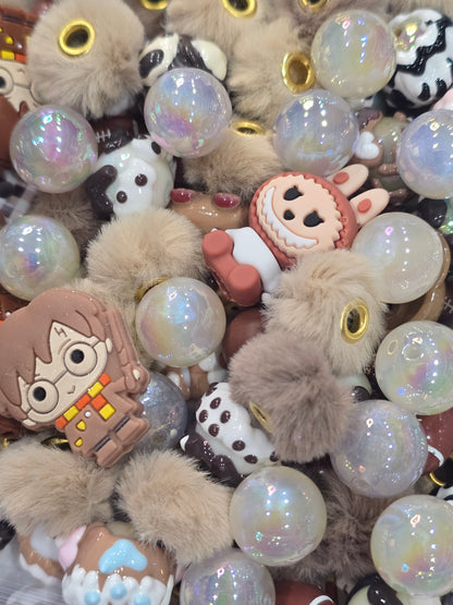 Brown Mix beads and focals