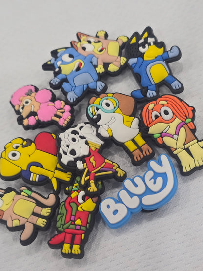Bluey Croc Charms bundle