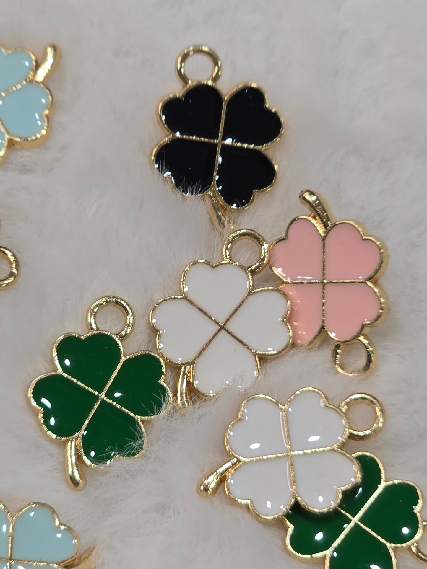 Clover Metal pendant charms
