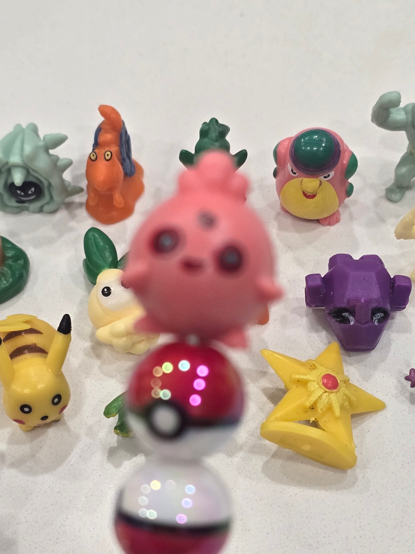 Decorative 3D small charms Poke set of 24