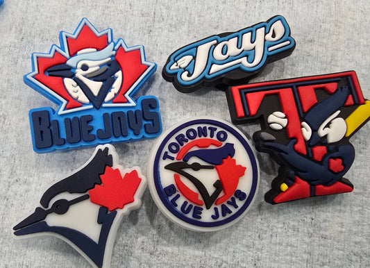 Blue jays set Croc Charms -  $5.50