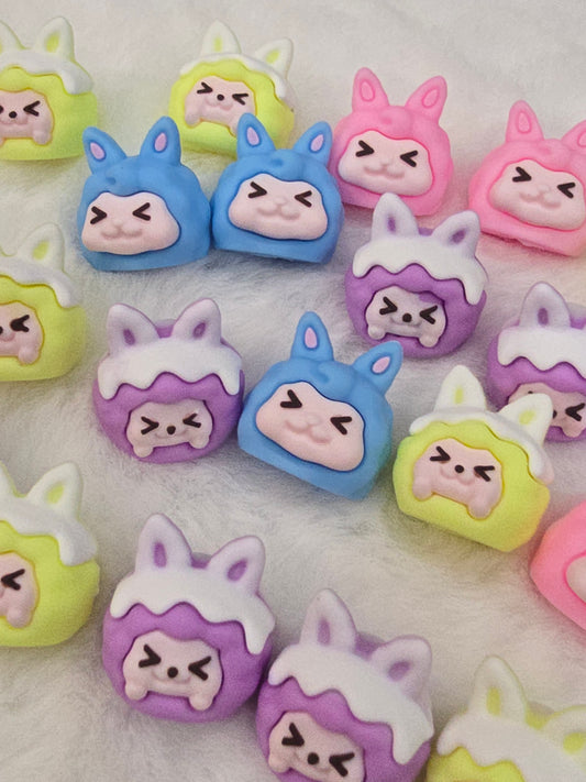 Silicon pen/pencil topper 10pcs set