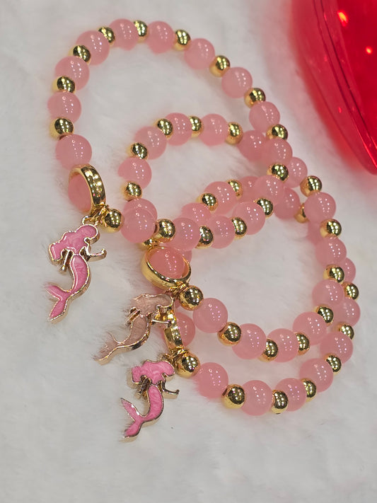 Glass beads mermaid