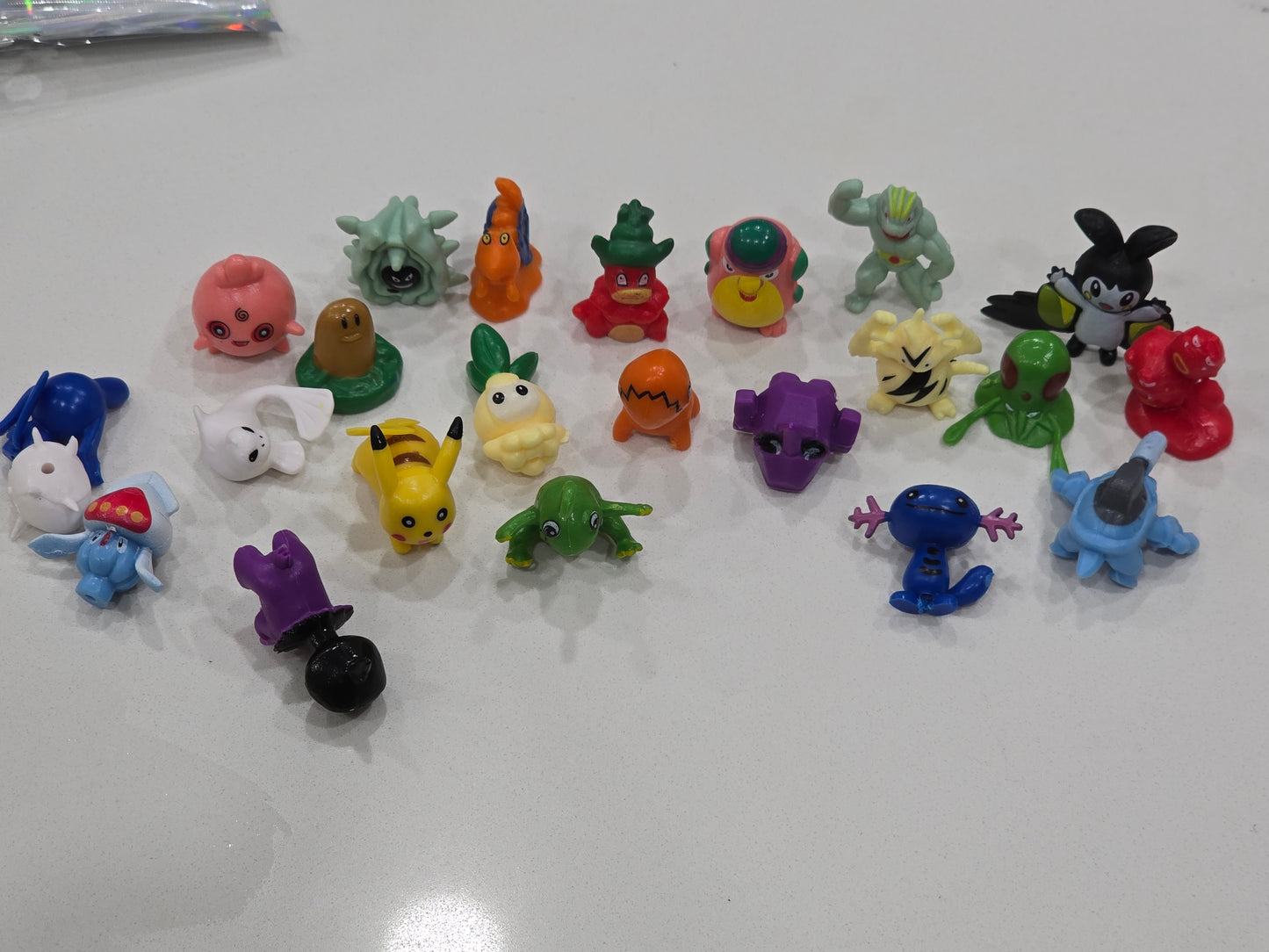 Decorative 3D small charms Poke set of 24