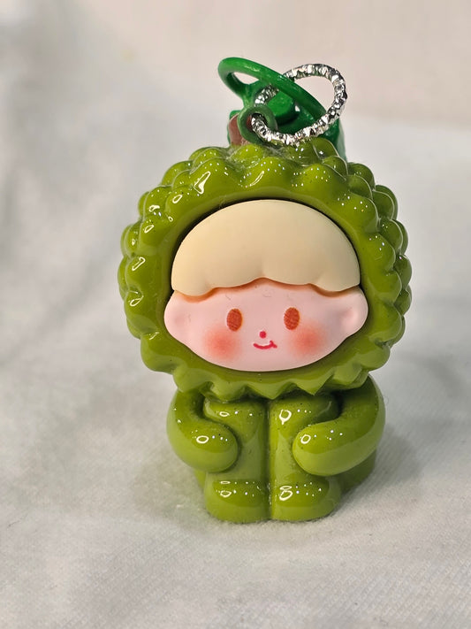 Handmade with love keychain green cutesy popmart