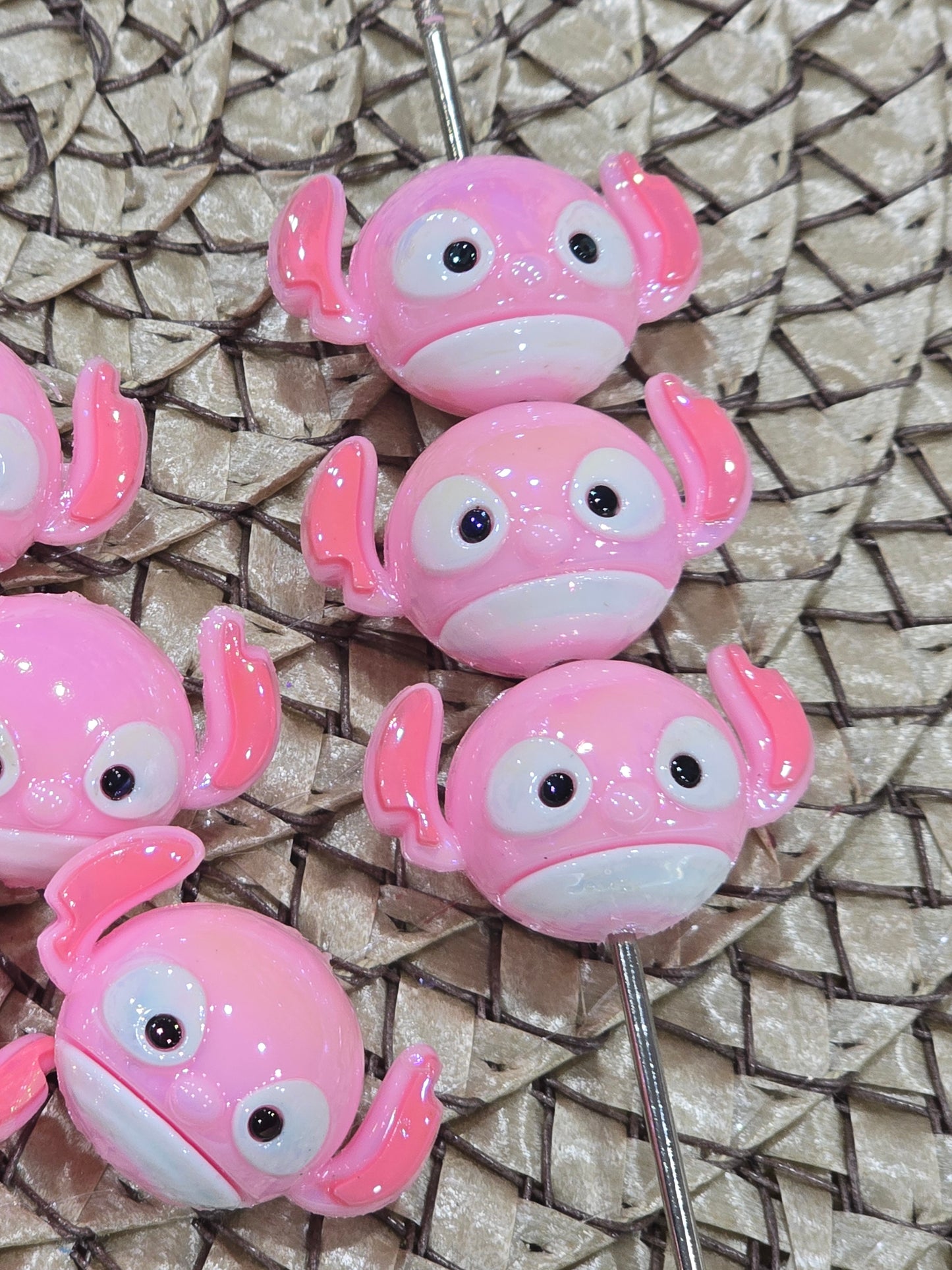 3D Pink Angel Ailen - 5pcs/pack