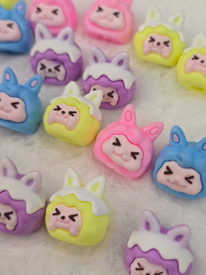 Silicon pen/pencil topper 10pcs set
